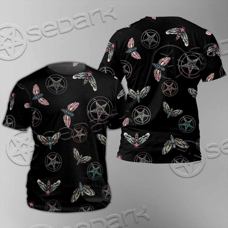 Death Moth Baphomet SED-0755 Unisex T-shirt