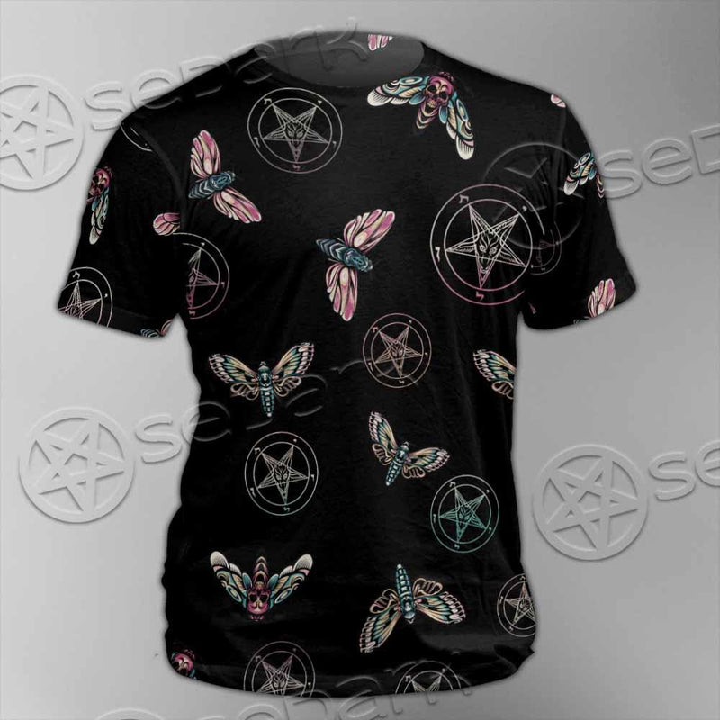 Death Moth Baphomet SED-0755 Unisex T-shirt