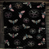 Death Moth Baphomet SED-0756 Quilt