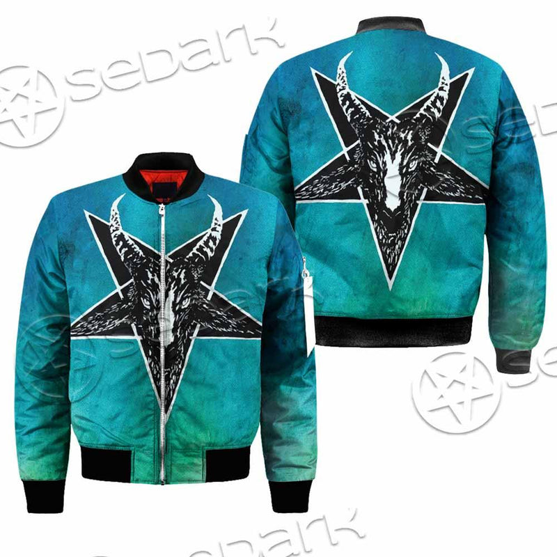 Gradiant Baphomet Mint SED-0757 Jacket