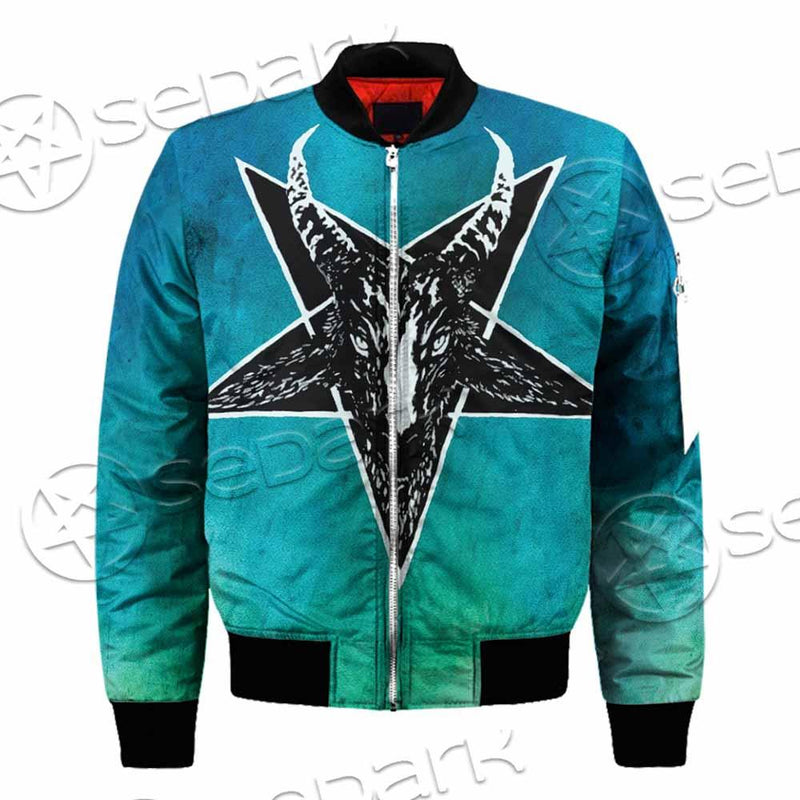 Gradiant Baphomet Mint SED-0757 Jacket