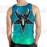 Gradiant Baphomet Mint SED-0757 Men Tank-tops