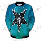 Gradiant Baphomet Mint SED-0757 Button Jacket