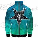 Gradiant Baphomet Mint SED-0757 Jacket