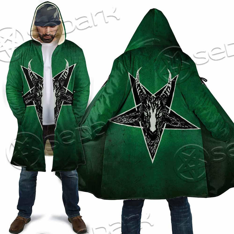 Gradiant Baphomet Green SED-0758 Cloak