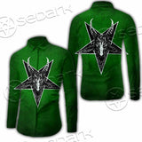Gradiant Baphomet Green SED-0758 Shirt Allover