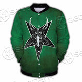 Gradiant Baphomet Green SED-0758 Button Jacket