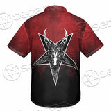 Gradiant Baphomet Red SED-0760 Shirt Allover