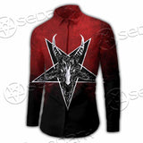 Gradiant Baphomet Red SED-0760 Shirt Allover