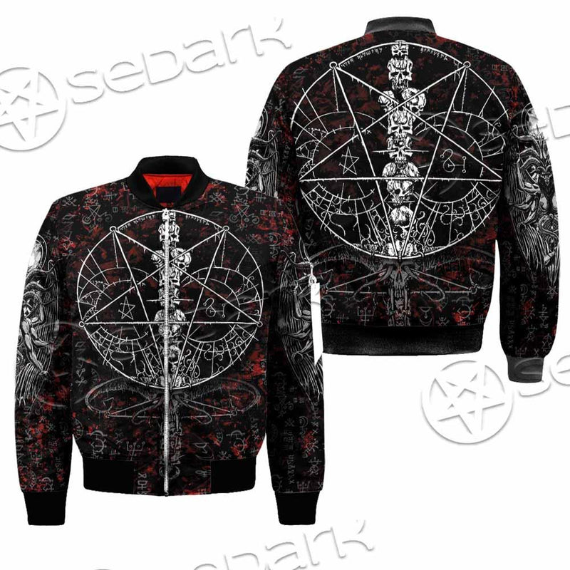 Baphomet Black Metal Art SED-0761 Jacket