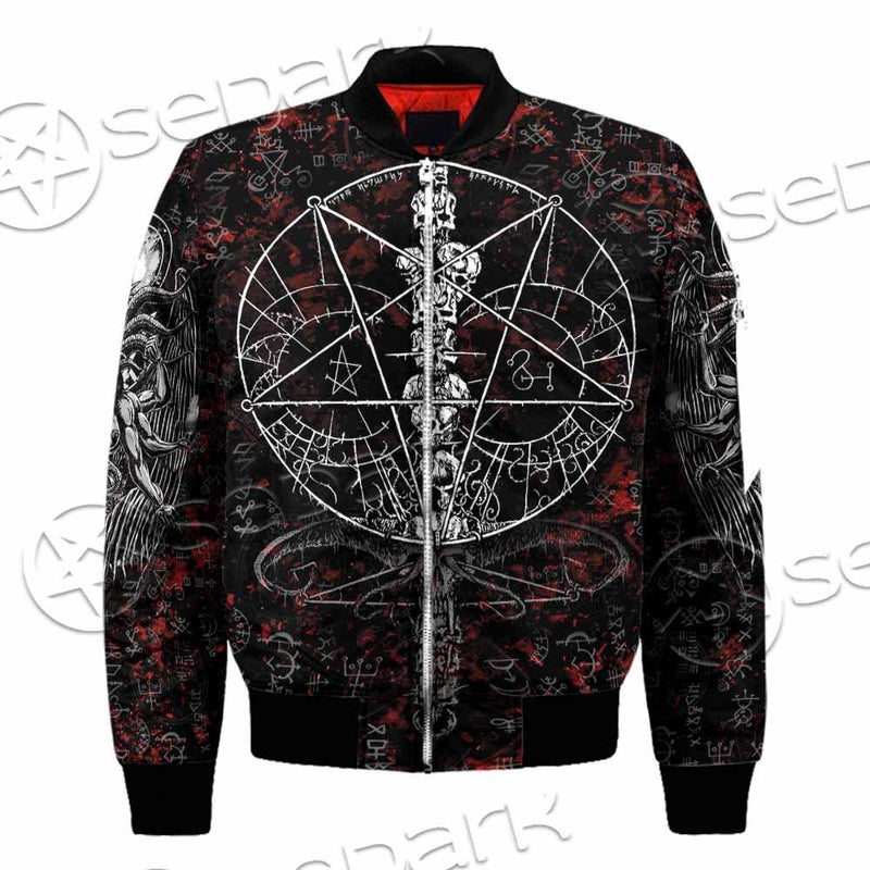 Baphomet Black Metal Art SED-0761 Jacket