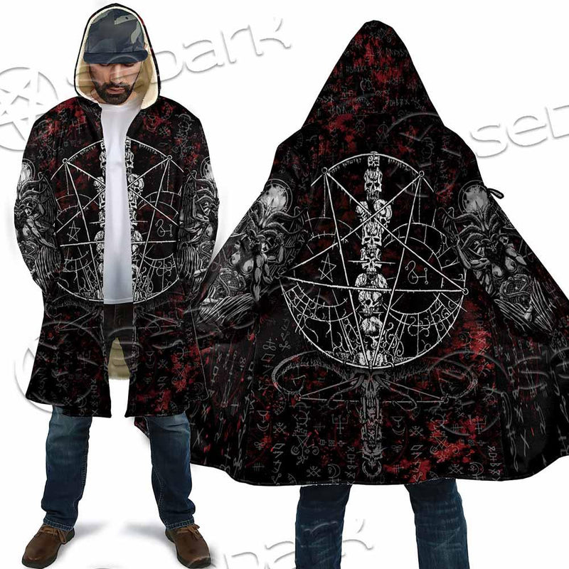 Baphomet Black Metal Art SED-0761 Cloak