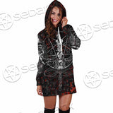 Baphomet Black Metal Art SED-0761 Hoodie Dress
