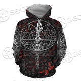 Baphomet Black Metal Art SED-0761 Hoodie & Zip Hoodie