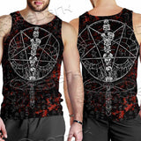 Baphomet Black Metal Art SED-0761 Men Tank-tops