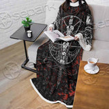Baphomet Black Metal Art SED-0761 Sleeved Blanket