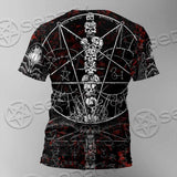 Baphomet Black Metal Art SED-0761 Unisex T-shirt