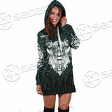 Viking Odin Raven SED-0762 Hoodie Dress