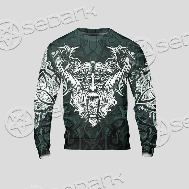 Viking Odin Raven SED-0762 Unisex Sweatshirt