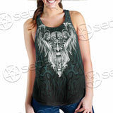 Viking Odin Raven SED-0762 Women Tank Top