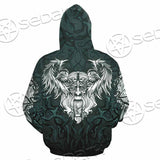 Viking Odin Raven SED-0762 Hoodie & Zip Hoodie