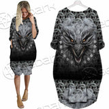 Viking Gragon SED-0763 Batwing Pocket Dress