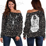 The Devil's Work SED-0764 Off Shoulder Sweaters
