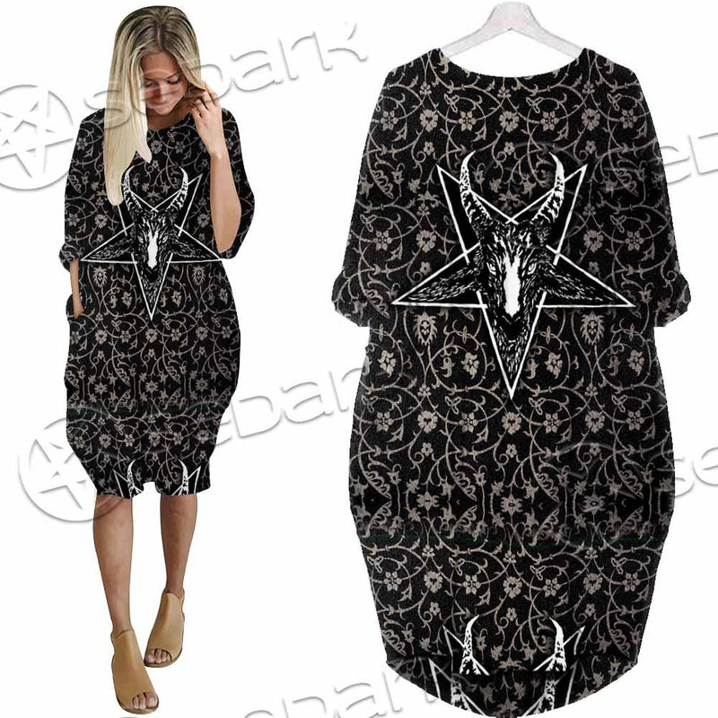 The Devil's Work SED-0764 Batwing Pocket Dress