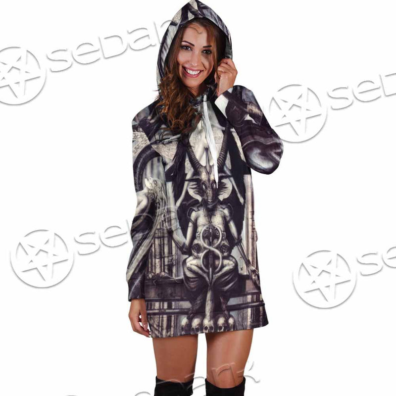 Baphomet SED-0767 Hoodie Dress
