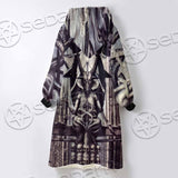 Baphomet SED-0767 Oversized Sherpa Blanket Hoodie