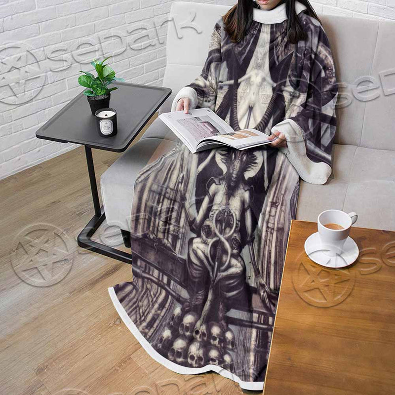 Baphomet SED-0767 Sleeved Blanket