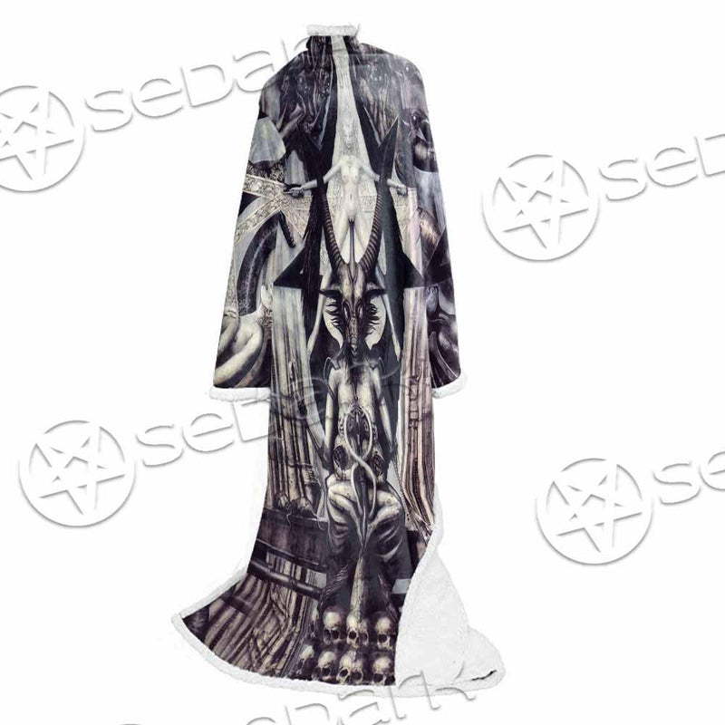 Baphomet SED-0767 Sleeved Blanket
