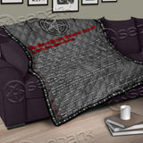 The Eleven Satanic Rules SED-0768 Quilt