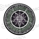 Baphomet Sigil Cthulhu Fhtagn SED-0769 Round Carpet