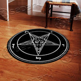 Sigil Of Baphomet SED-0772 Round Carpet