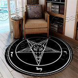 Sigil Of Baphomet SED-0772 Round Carpet