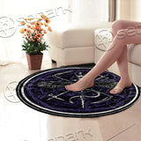 Baphomet Symbol SED-0773 Round Carpet