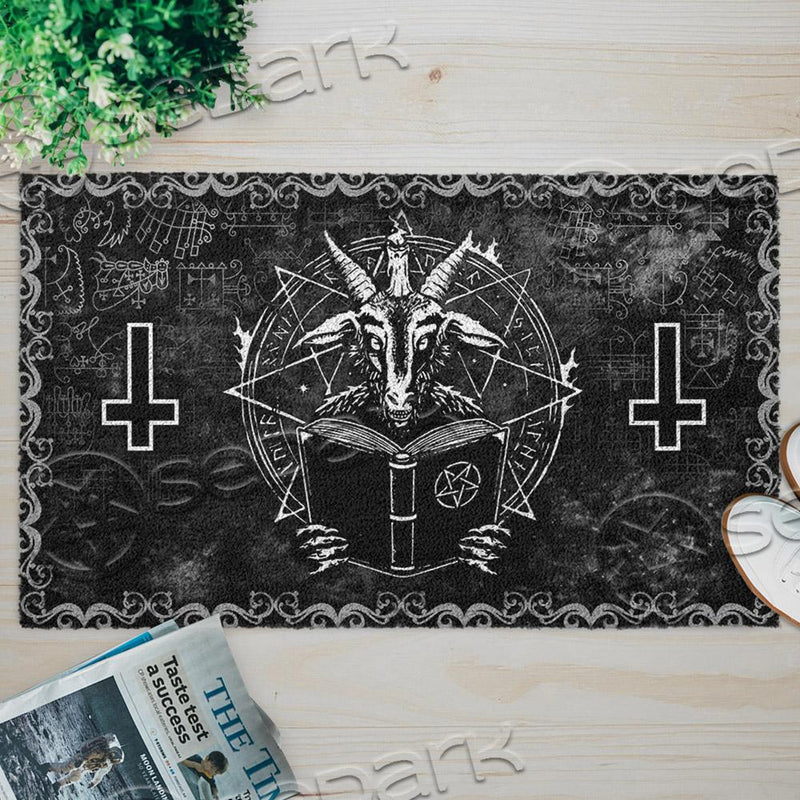 Sigil Of Baphomet Simple SED-0777 Door Mat