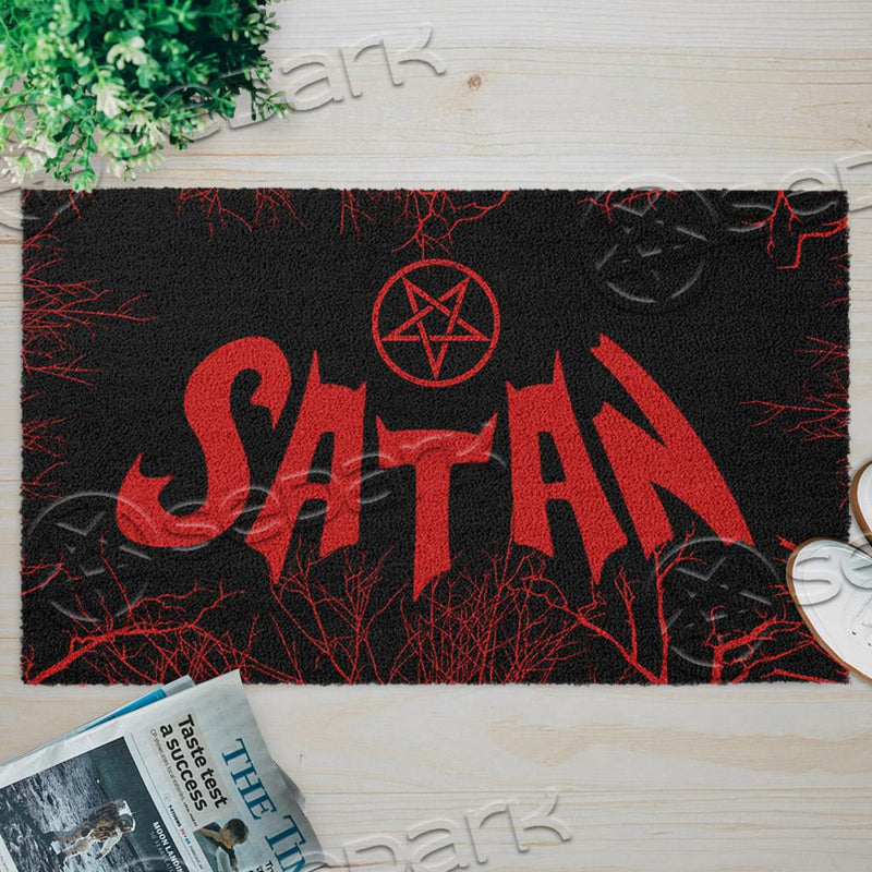 Satan Red  SED-0781 Door Mat