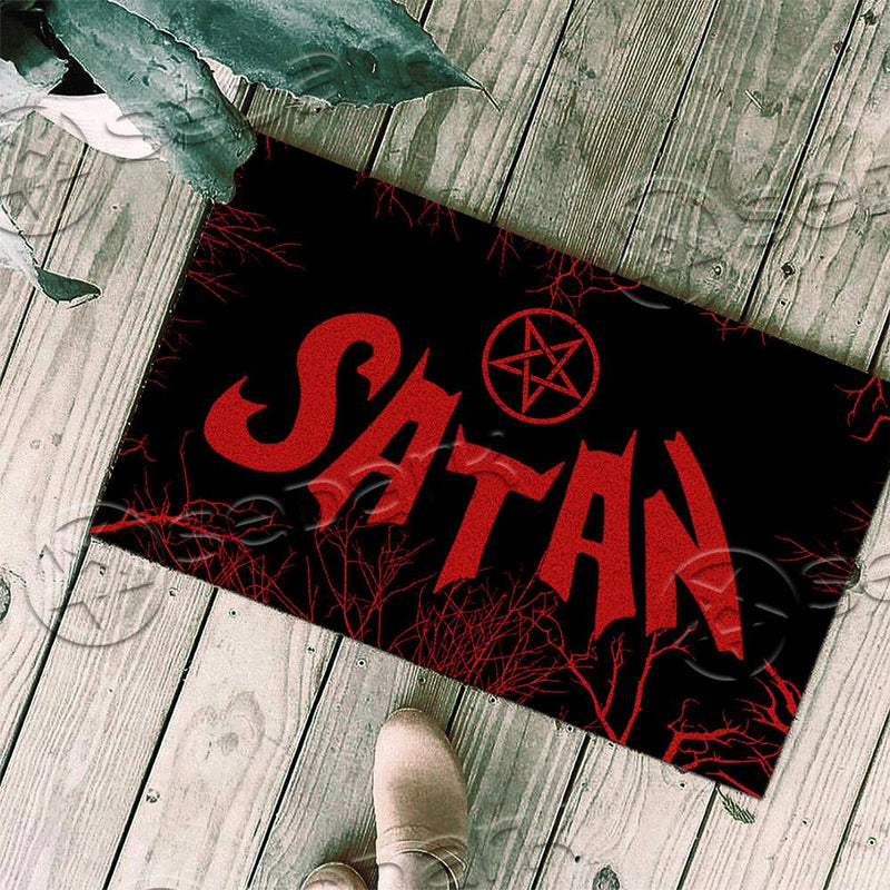 Satan Red  SED-0781 Door Mat