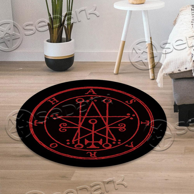 Sigil Demon Goetia SED-0785 Round Carpet