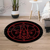 Sigil Demon Goetia SED-0785 Round Carpet
