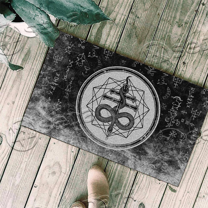 Leviathan'S Cross SED-0787 Door Mat