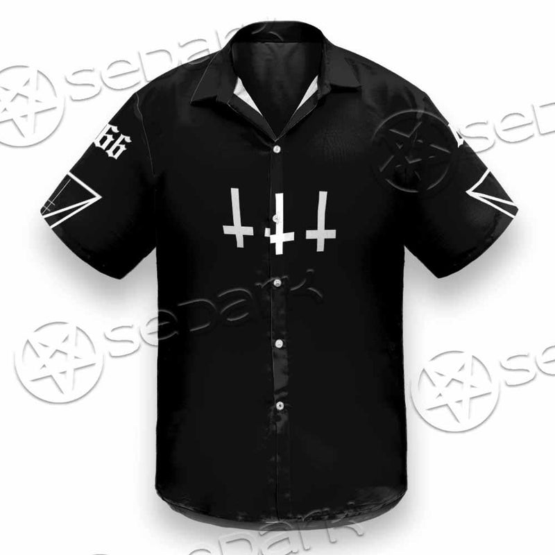 Pentagram Inverted Cross SED-0788 Shirt Allover