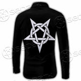 Pentagram Inverted Cross SED-0788 Shirt Allover