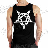 Pentagram Inverted Cross SED-0788 Men Tank-tops