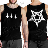 Pentagram Inverted Cross SED-0788 Men Tank-tops