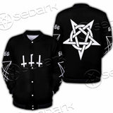 Pentagram Inverted Cross SED-0788 Button Jacket