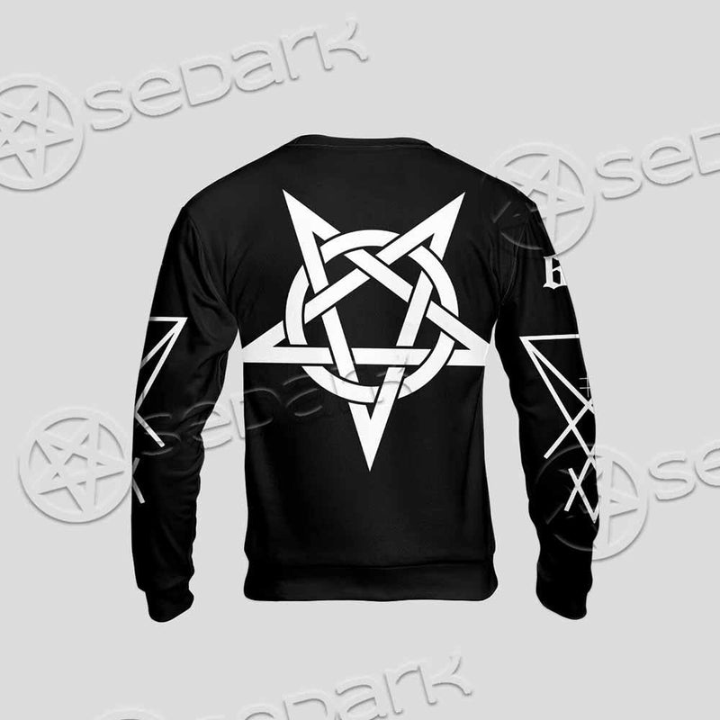 Pentagram Inverted Cross SED-0788 Unisex Sweatshirt