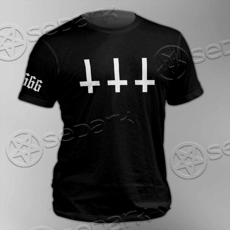Pentagram Inverted Cross SED-0788 Unisex T-shirt